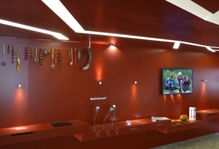 Neubespielung Foyer